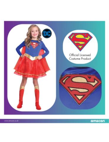 Strój Super Girl 146/152 9906077BZ Supermenka DC Komiks liga sprawiedliwości licencja BZ