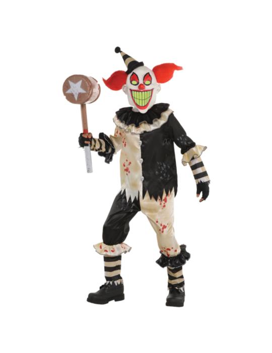 Strój Straszny Klaun 164/168 9903630BZ kostium halloween dla nastolatków