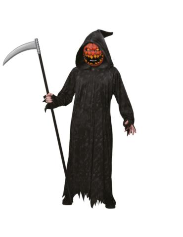 Strój Straszna Dynia 146/152 9902816BZ kostium halloween dla dzieci Dynia Żniwiarz