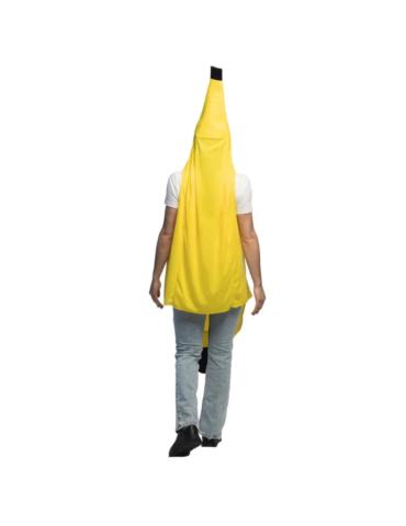 Strój Banan Unisex 185cm 84588BZ kombinezon kostium banan przebranie owoc śmieszny kostium na imprezę żółty kostium banana