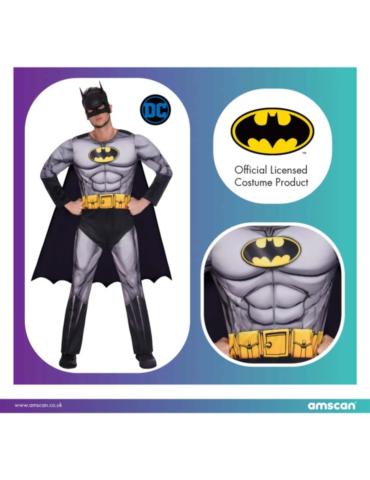 Strój Batman Kombinezon XL 9906099BZ DC komiks superbohater licencja BZ