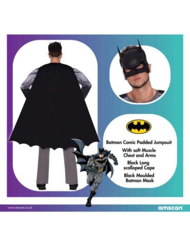 Strój Batman Kombinezon XL 9906099BZ DC komiks superbohater licencja BZ