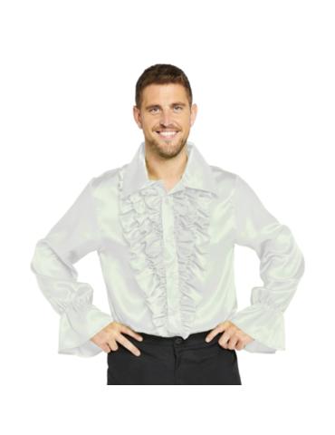 Koszula Disco Lata 80 Biała XL 9907023 BZ Retro Party