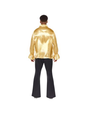 Koszula Disco Złota XL 9918526BZ satynowa koszula lata 70