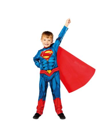 Strój Superman 134/140 9910132BZ kombinezon Supermena superbohatera z mięśniami DC komiks licencja BZ
