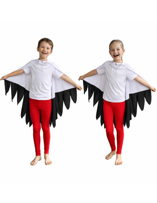 Strój Bocian Bociek ST116 ONE SIZE Peleryna Ptak Wiosna Łąka