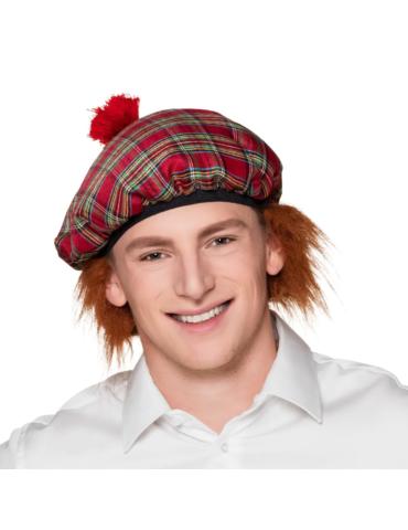 Beret Szkota z włosami 81223