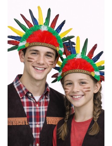 Pióropusz Indiański Wodza...