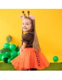 1 Spódniczka Tiulowa Pomarańczowa 135013 30cm tutu