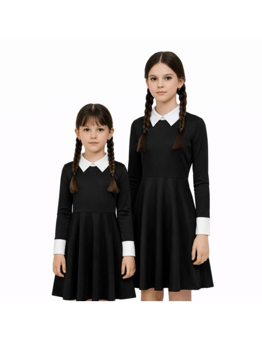 Strój Uczennica Wednesday ST641 122/128 sukienka