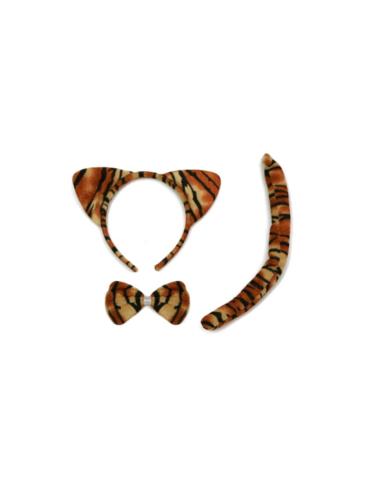 Zestaw Tygrys Tygrysa Opaska TC52433A Ogon Zoo zwierzęta