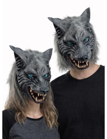 Maska Wilka Wilkołaka Lateksowa A2287 halloween