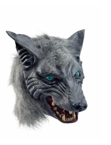 Maska Wilka Wilkołaka Lateksowa A2287 halloween