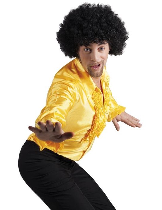 Ad Strój Koszula falbany żółta 87081 L