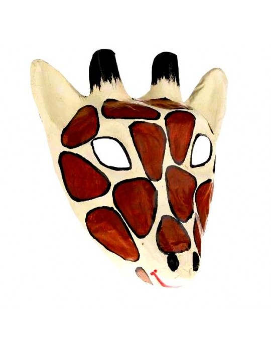 Maska Ręcznie Robiona Żyrafa