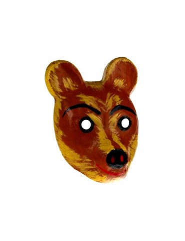 Maska Ręcznie Robiona Miś Niedźwiedż BZ