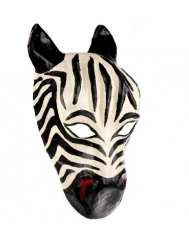Maska Ręcznie Robiona Zebra BZ