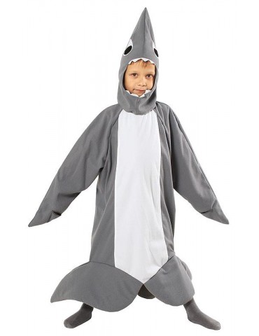 Strój Rekinek szary" 122/128 BZ