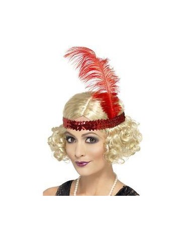 Opaska Lata XX-te czerwona CA 106