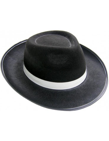 Al Capone Czarny + Biały Pasek CC 208