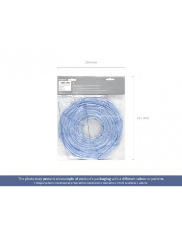 Lampion papierowy, pomarańczowy, 25cm, 1 szt.