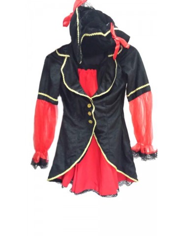 Ad Strój Piratka Czerwona 38