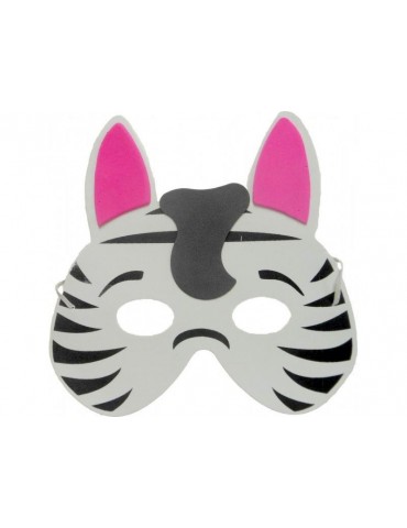 Maska Zwierzątka Pianka CM 022 Zebra