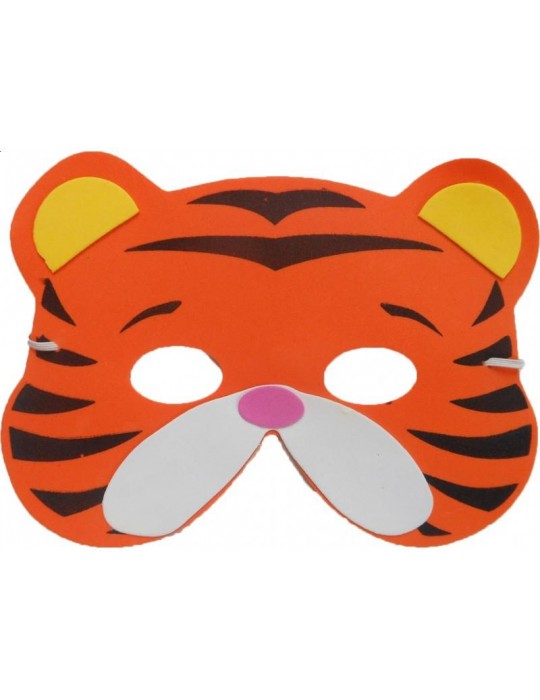 Maska Zwierzątka Pianka CM 022 Tygrys
