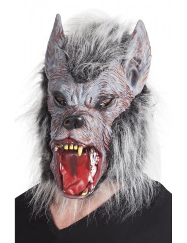 Maska Wilkołak z Futrem Latex 97515 Lateks