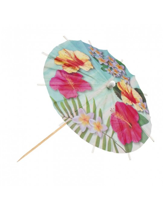 Hawajskie wykałaczki parasolki 6sz 52483