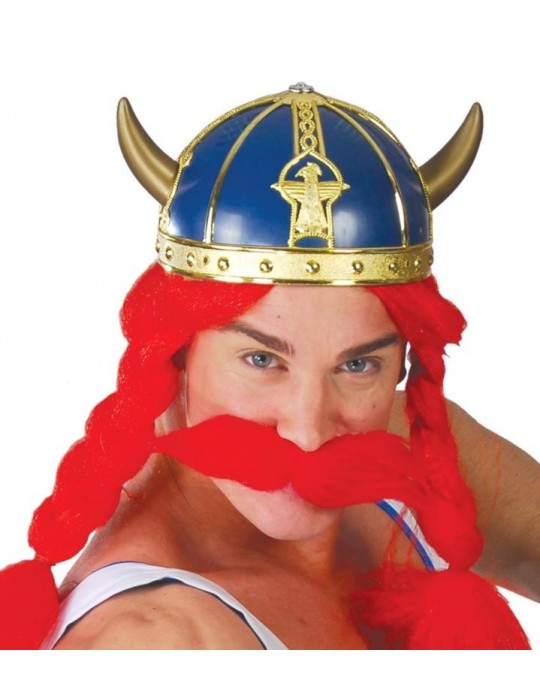 Hełm Wikinga niebieski Obeliks 13954