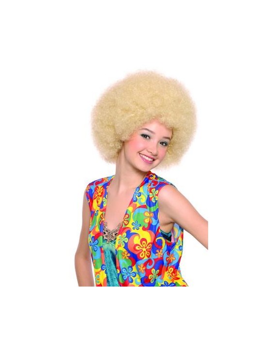 Peruka Afro Blond 86156