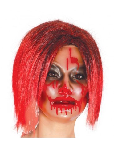 Maska przezroczysta z krwią 2792