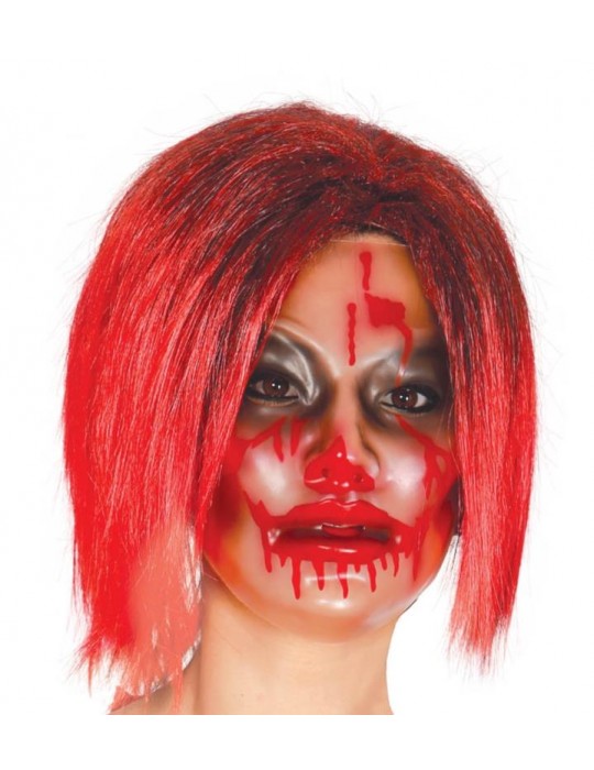 Maska przezroczysta z krwią 2792