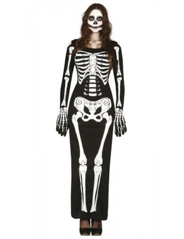 Ad Strój Kobieta Szkielet 80948BZ M