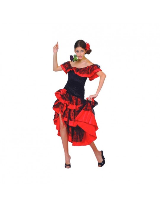 Strój Hiszpanka Lux ST 514 110/116 DOSTĘPNE OD 10.10.2017