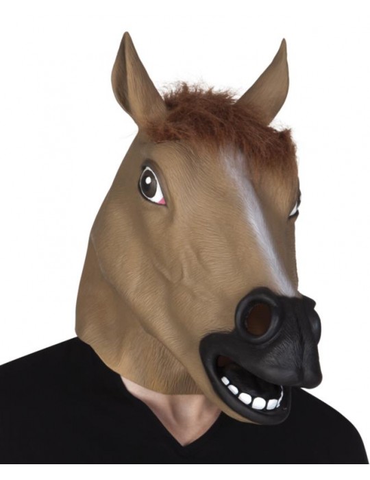 Maska Lateksowa Koń 00144
