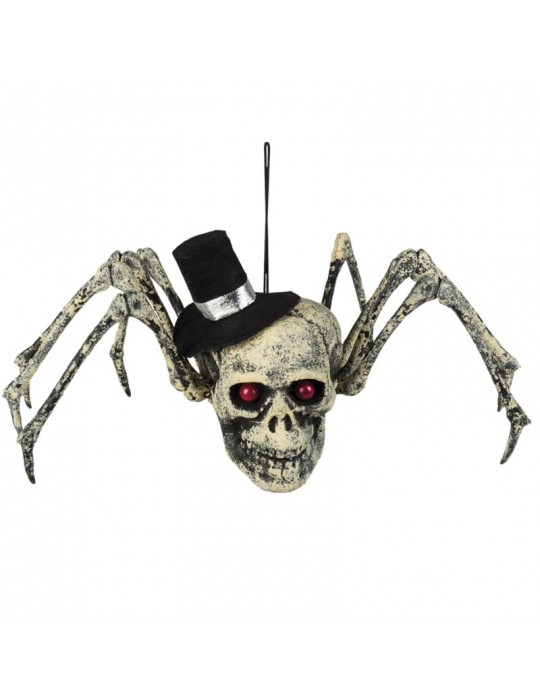 Dekoracja pająk z cylindrem 72158 23 x 29 cm