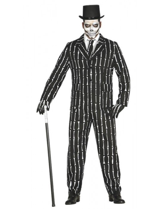 Ad Strój Garnitur Halloween 84486 52/54 Garnitur w kości XL