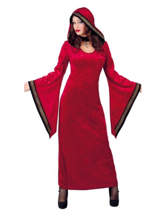 Ad Strój Wampirzyca z kapturem 84792 M Rozmiar 38/40