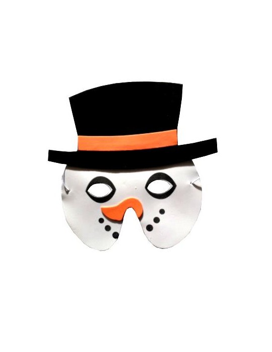 Maska Zwierzątka Pianka CM 128 Bałwanek