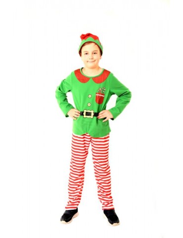 Strój Elf Pomocnik SUPER ST 757 110/116