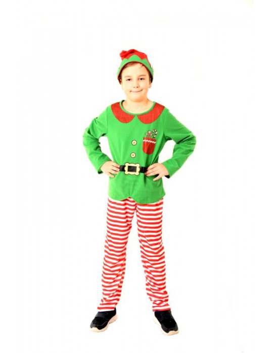Strój Elf Pomocnik SUPER ST 757 134/140