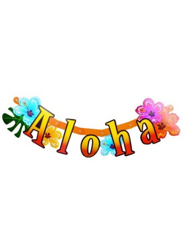 Baner Litery Aloha LUX 52515