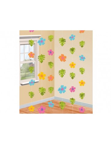 Dekoracje wiszące Hawajskie, mix, 1op.