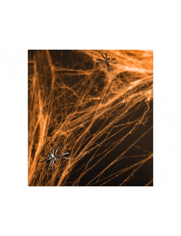 Pajęczyna Halloween, pomarańcz, 60g, 1sz t.