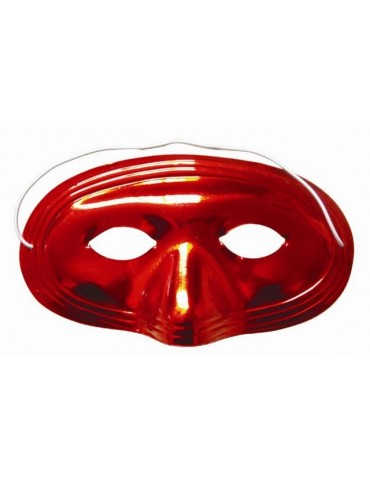 Maska na Oczy Gładka Czerwona CM 119