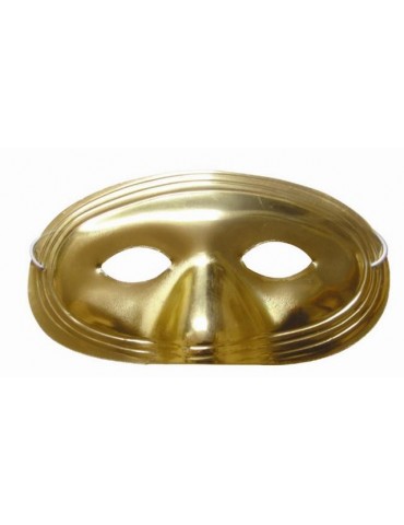 Maska na Oczy Gładka Złota CM120 Wenecka