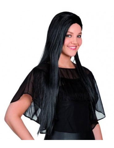 Peruka Długa XXL Czarna 86330