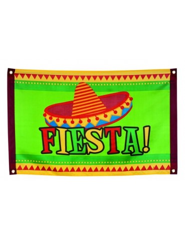 Baner Meksykańska Flaga 60x90cm 54405 Duża ozdoba na imprezę